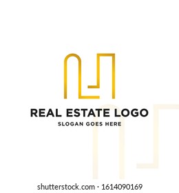 Simple and Modern Real Estate Logo Template for your Business