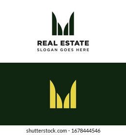 Simple and Modern Real Estate Logo Template for your Business