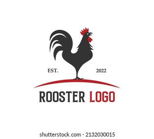 Einfaches Modern Rooster-Logo für Ihr Unternehmen	