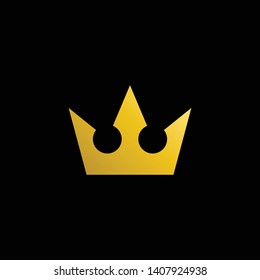 Simple Modern Royal Crown Icon Logo Symbols for Luxury Badges Card Invitations Decoration Element