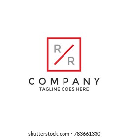 Simple Modern RR Logo