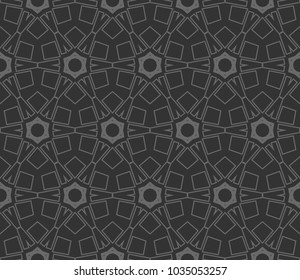 Simple modern seamless geometric pattern. For digital paper, textile print, page fill. Vector illustration