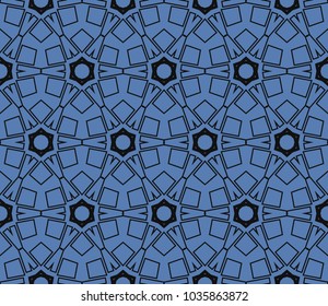 Simple modern seamless geometric pattern. For digital paper, textile print, page fill. Vector illustration