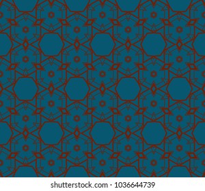 Simple modern seamless geometric pattern. For digital paper, textile print, page fill. Vector illustration