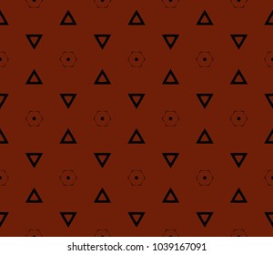 Simple modern seamless geometric pattern. For digital paper, textile print, page fill. Vector illustration