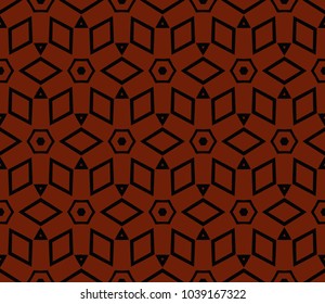 Simple modern seamless geometric pattern. For digital paper, textile print, page fill. Vector illustration