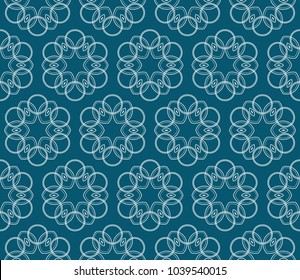 Simple modern seamless geometric pattern. For digital paper, textile print, page fill. Vector illustration