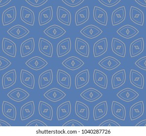 Simple modern seamless geometric pattern. For digital paper, textile print, page fill. Vector illustration