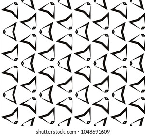 Simple modern seamless geometric pattern. For digital paper, textile print, page fill. Vector illustration