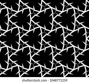 Simple modern seamless geometric pattern. For digital paper, textile print, page fill. Vector illustration
