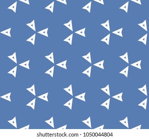 Simple modern seamless geometric pattern. For digital paper, textile print, page fill. Vector illustration