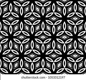 Simple modern seamless geometric pattern. For digital paper, textile print, page fill. Vector illustration