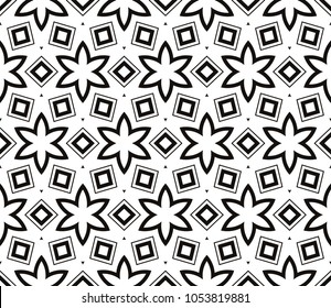 Simple modern seamless geometric pattern. For digital paper, textile print, page fill. Vector illustration