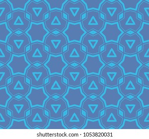 Simple modern seamless geometric pattern. For digital paper, textile print, page fill. Vector illustration