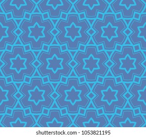 Simple modern seamless geometric pattern. For digital paper, textile print, page fill. Vector illustration