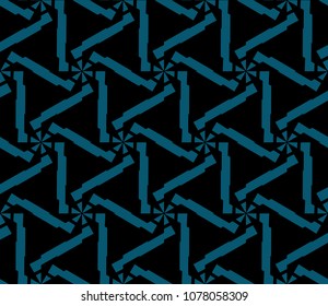 Simple modern seamless geometric pattern. For digital paper, textile print, page fill. Vector illustration