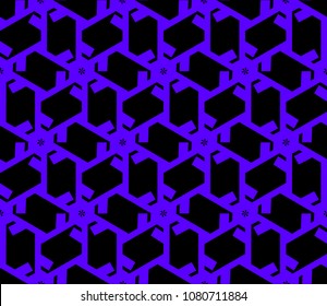 Simple modern seamless geometric pattern. For digital paper, textile print, page fill. Vector illustration