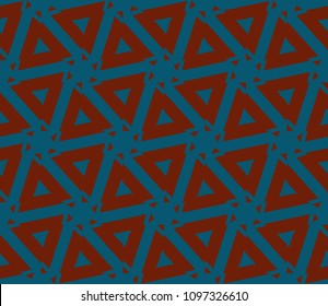 Simple modern seamless geometric pattern. For digital paper, textile print, page fill. Vector illustration