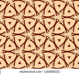 Simple modern seamless geometric pattern. For digital paper, textile print, page fill. Vector illustration