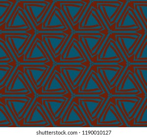 Simple modern seamless geometric pattern. For digital paper, textile print, page fill. Vector illustration