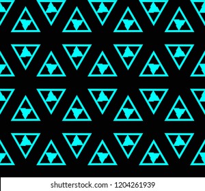Simple modern seamless geometric pattern. For digital paper, textile print, page fill. Vector illustration