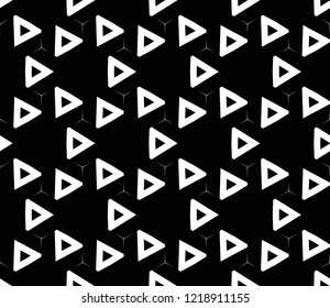 Simple modern seamless geometric pattern. For digital paper, textile print, page fill. Vector illustration