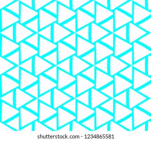 Simple modern seamless geometric pattern. For digital paper, textile print, page fill. Vector illustration