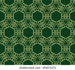 Simple modern seamless geometric pattern. For digital paper, textile print, page fill. Vector illustration