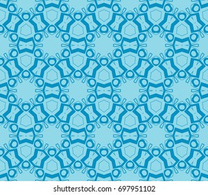 Simple modern seamless geometric pattern. For digital paper, textile print, page fill. Vector illustration