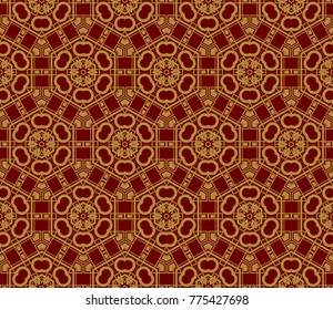 Simple modern seamless geometric pattern. For digital paper, textile print, page fill. Vector illustration