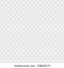 Simple modern seamless pattern with grey rings. Japanese pattern. Creative texture. Vector illustration.