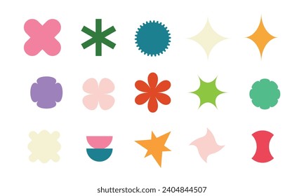 Simple Modern Shape Element Set