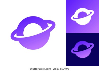 Simple modern Space Exploration Logo
