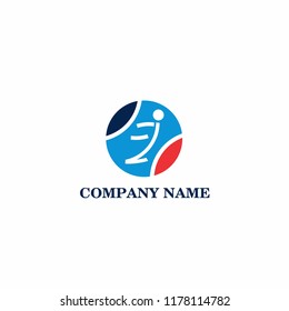 Simple modern sports logo