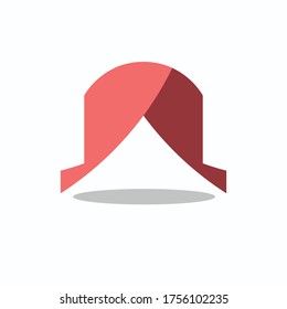 simple modern stage logo design