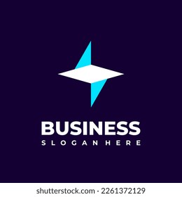 Modelo de diseño de logotipo Simple Modern Star, diseños de logotipo Elegant Star