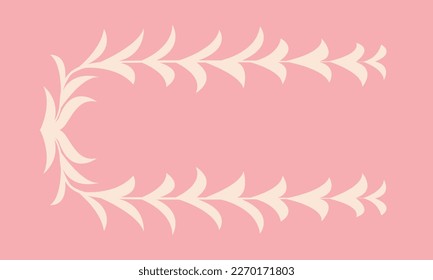 simple modern style, abstract backgrounds and graphic prints - decorative frames with copy space for text for social media stories in boho minimal style