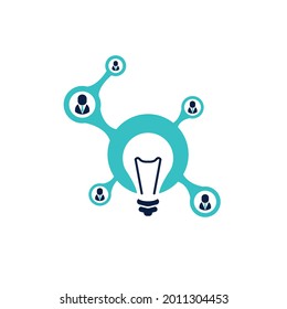simple modern technology logo design