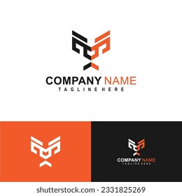 Simple and modern tiger head logo illustration