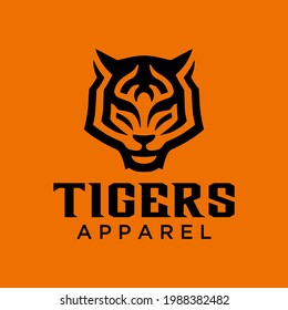 Simple and modern tiger logo for company, business, community, team, etc.