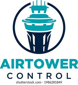 Logotipo de torre simple y moderno para empresas, negocios, comunidad, equipo, etc.