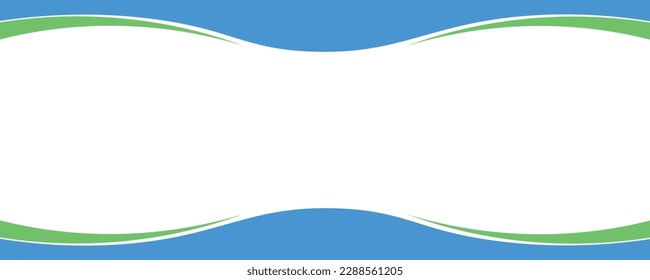 Simple and modern vector banner design with distinctive and not boring colors