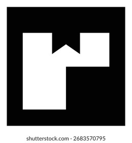 Una Ilustración vectorial simple y moderna de una silueta de caja, ideal para su uso en proyectos de diseño de embalaje, entrega, envío, almacenamiento y logística. Perfecto para App, Sitios web, marca y estera de impresión