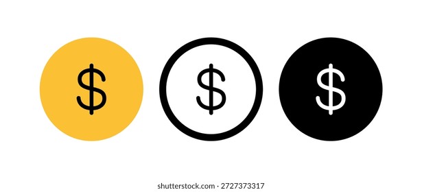 Moedas de Dinheiro Simples Vários Estilos