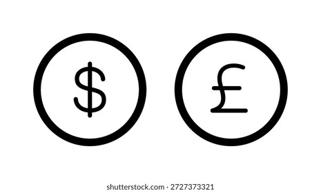 Moedas de Dinheiro Simples Vários Estilos