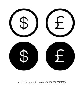 Moedas de Dinheiro Simples Vários Estilos