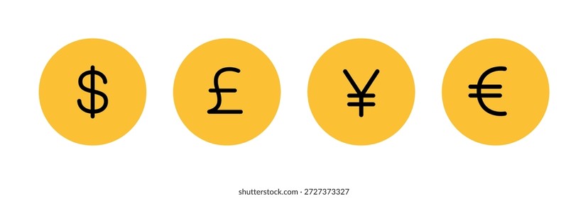 Moedas de Dinheiro Simples Vários Estilos