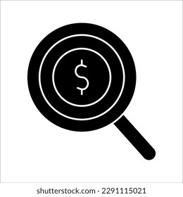 Simple of money and finance related vector line icon