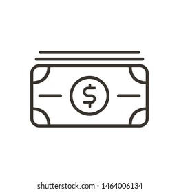 Simple Money Related Vector Line Icons  - Vector
