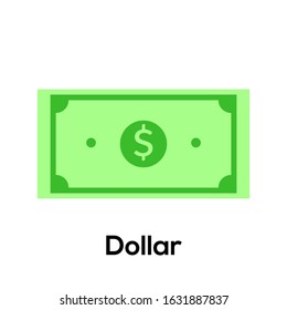 simple money vector illustration, Dolar currency vector